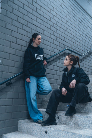 Hoodie Negra RIO1923