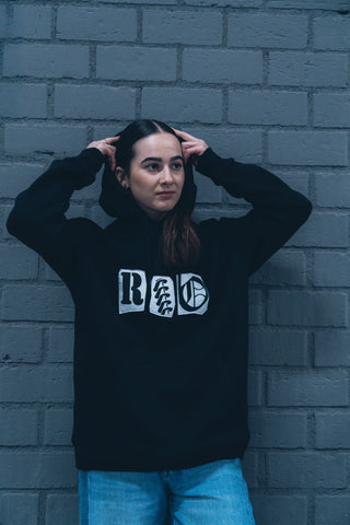 Hoodie Negra RIO1923