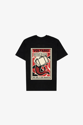 Camiseta Negra Voltarei Hard GZ