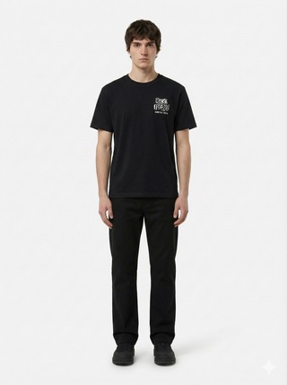 Camiseta Negra Voltarei Hard GZ