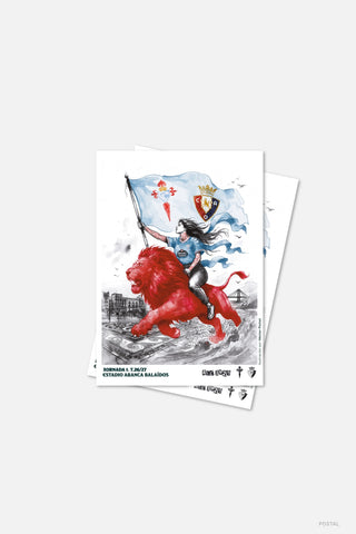 Celta - Osasuna · Postal | GALERÍA RIO1923