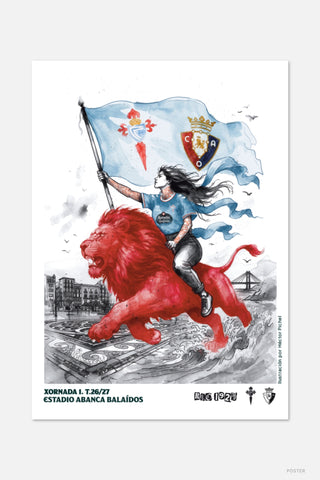 Celta - Osasuna · Póster | GALERÍA RIO1923