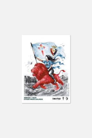 Celta - Osasuna · Postal | GALERÍA RIO1923