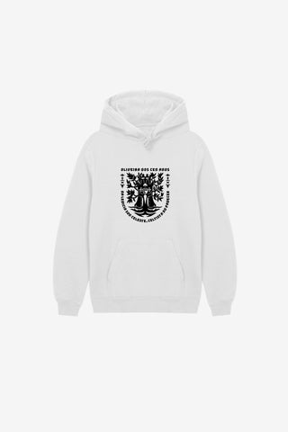 Sudadera Blanca Oliveira Dos Cen Anos
