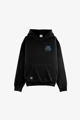 Hoodie Negra Fillo do Mar - Morriña x Rio1923